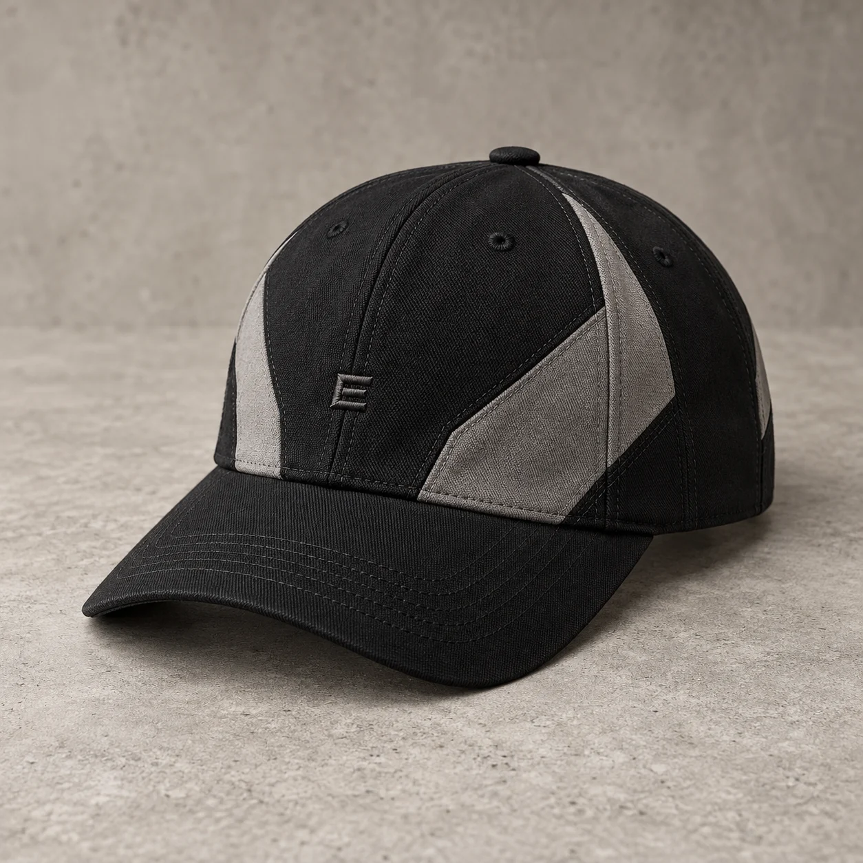 Black / Concrete Gray Nightcode Panel Cap